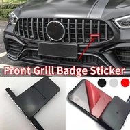 Car Front Grill Badge Emblem Sticker For Mercedes Benz AMG Logo W212 W213 W202 W211 W176 W210 W205 G