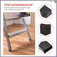 2 Pcs Folding Ladder Foot Pad Feet Cover Protector Anti Skid 4.30X4.20X2.30CM Black  junshaoyip
