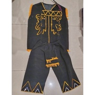 Kalimantan Dayak Traditional Clothes Material For Children