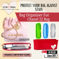 [𝐒𝐆][𝐋𝐮𝐫𝐯𝐢𝐬𝐬𝐚] Organiser For Chanel 22 Bag | Bag Organizer Bag Insert Bag Organiser | Prevent Bag Li
