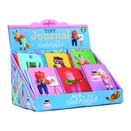 eeboo Cat Rabbit Tiny Journal Assortment (30) สมุดไดอะรี Cat Rabbit ขนาดเล็ก มี6ลาย คละแบบ ยกbox รวม