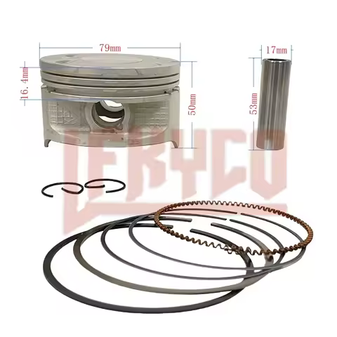 Motorcycle Engine Part 79mm Big Bore Piston Rings Kit Motor For Honda Tornado XR250 Twister CBX250 2