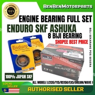ENDURO BEARING SKF C3 SET Y110 Y100 RXZ Y125Z RS150 Wave 125 Dream Y15ZR LC135 4S  LC135 5S Kriss FZ
