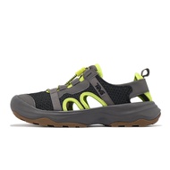 Teva Amphibious Shoes M Outfolw CT Men's Gray Fluorescent Green Outdoor Sandals [ACS] 1134357DGGR