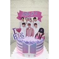 BTS CAKE TOPPER SET, BTS