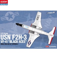 Academy 2005 USN F2H-3 VF-41 BLACK ACES scale 1/72 Aircraft Model