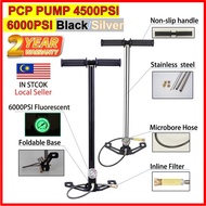 【Ready Stock】PCP pump 6000psi 4500 Psi High Pressure Pompa Air Pump Hand Pump Angin Paintball Pcp Predator Scuba Tank 6000psi 3Stage 300bar for SUBA Air Tank 30mpa Hunting Anchor