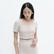 Twinkle Tweed Top -- Ocha Wear | Pakaian Formal Wanita | Blouse Premium | Atasan Wanita