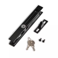 Sliding door lock A6 32mm, kunci gelongsor pintu aluminium kaca