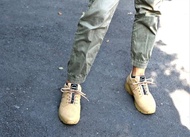 MIT 【戶外防水健行運動鞋-男款沙漠色】郊山健行 防水 輕量 耐磨