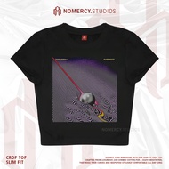 KATUN NORACY.STUDIOS - CROP TOP TAME IMPALA ALBUM | ROCK MUSIC METAL BAND | GRUNGE CROPTOP BLACK SKE