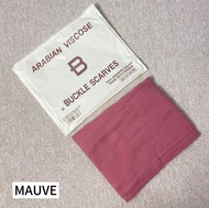 Hijab Pashmina Arabian Viscose Bamboo Buckle Scarves Terlaris Viral Jilbab Kerudung Pasmina Serat Ba