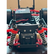 RC CAR UPGRADE SIRIES CHASIS DRIFT TURBO DUAL SLOT BATTERY SCALE 1:10 2.4GHZ READY STOCK