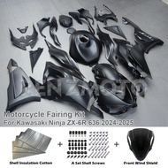 For Kawasaki ZX6R 636 ZX-6R 2024 2025 Motorcycle Plastic Shell Fairing Bodywork Set ZX636 ZX-6R ZX 6