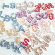 (A-Z) DIY Letters Resin Size 4cm. You Can Do Everything.
