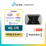 TP-LINK M7450 300 Mbps 3G/4G LTE-Advanced Mobile Dual Band Travel WiFi Router/MiFi/Hotspot (with Sim Slot)