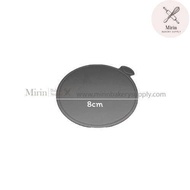 Black Round Cake Paper Square Type Pack Of 98-100 Sheets