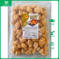 Popcorn CP Small Chicken Balls 1kg, Crispy Fried Popcorn Breaded Chicken Snacks (old and new packagi