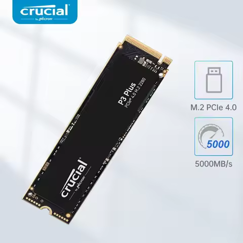 Crucial 5000MB/s SSD NVMe M.2 2280 1TB Internal Solid State Hard Disk M2 PCIe 4.0x4 2280 SSD Drive f