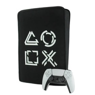 แผงป้องกันฝุ่นสำหรับคอนโซลเกม Playstation 5เปลือกป้องกันรอยขีดข่วนลบได้ล้างได้อุปกรณ์เสริมสำหรับเล่นเกม PS5เคสสำหรับ Sony
