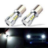 2 Chiếc Đèn LED Xi Nhan Xe Hơi 1156 BA15S 3030 18SMD Đèn Đảo Chiều Đèn Phanh Đèn Sương Mù Phía Sau
