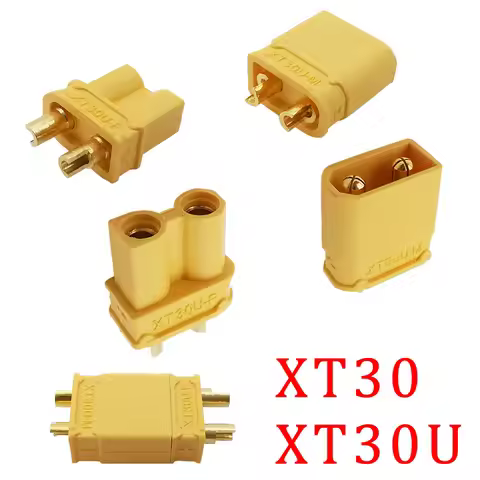 5Pair/10Pcs XT30 Connector 2mm Banana Plug XT30 XT30U Male Female Bullet Connector Plug Socket For R