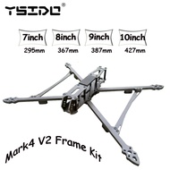 Mark4 V2 Mark 4 10inch 427mm 9inch 387mm 8inch 367mm 7in 295mm Carbon Fiber Frame Kit for FPV Freest