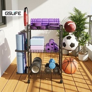 GSlife Corner Exercise Equipment Stand Designed With Smooth Wheels Save Space