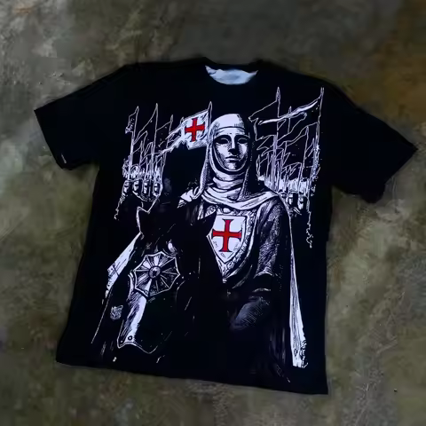 2026 Limited Edition Silver Mask King Baldwin IV Leper King Knight Short-Sleeve T-Shirt, Quick-Dryin
