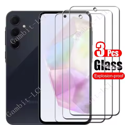 1-3PCS Tempered Glass For Samsung Galaxy A55 5G Protective Film ON GalaxyA35 A35 GalaxyA55 A 35 55 S