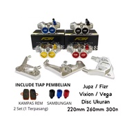 JUP Z FIZR PACKAGE FJN FORMULA CALIPER SWITCH - RS8 4PISTON + FORMULA 4P CALIPER BRACKET PNP JUPITER