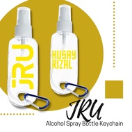 JRU (Jose Rizal University) Alchohol Spray Bottle Keychain