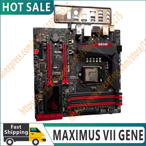 100% original testing MAXIMUS VII GENE motherboard Socket LGA 1150 DDR3 Z97 SATA3 USB3.0 Desktop mot