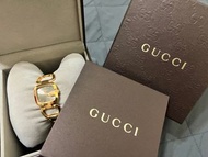正品Gucci 氣質金鏈手錶 二手美品 天文時創購入