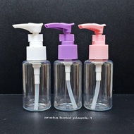 60ml Plastic Pet Bottle / 60ml Clear Tubular Lotion Pump Bottle / 60ml Pump Clip Bottle