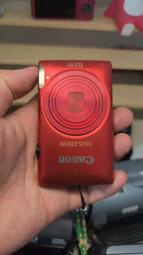 【小九】個人閑置 佳能ixus220紅色 關注 爆火的網紅機冷白皮 可以拍live圖 1210萬像