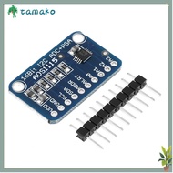 TAMAKO Analog To Digital Module, 16Bit 4 Input Channels ADS1115 Development Board, Low Power I2C Int