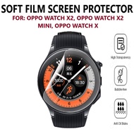 [Ready Stock] Soft Film Clear Screen Protector for Oppo Watch X Oppo Watch X2 Oppo Watch X2 Mini
