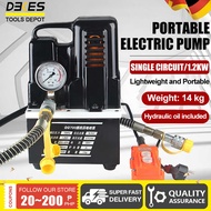 220V 0.75KW QQ-700 Electric Hydraulic Pump Oil Pressure Pump Portable High Pressure Electric Pump