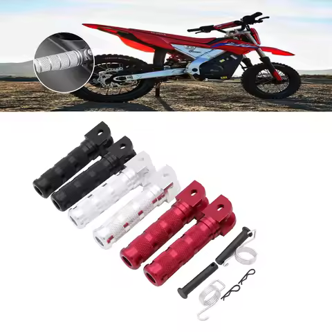 Motorcycle ATV CNC Pedal Foot Pegs FootRest Footpegs Rests Pedals For Honda Yamaha Suzuki Kawasaki C