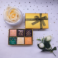 Discount of Packing Ribbon Godiva GODIVA Mixed Chocolate Slices 4 Pieces Wedding Bulk Candy Gift