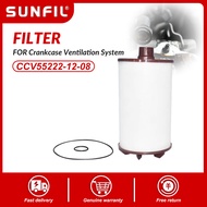 CJ7F Engine Crankcase Ventilation Filter Element Boat Accessory Ccv55222-12-08 Curing Paper Ship Fil