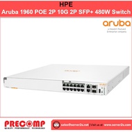 HPE Networking Instant On 1960 8P Class4 4P SR CL6 POE 2P 10G 2P SFP+ 480W Switch (S0F35A)