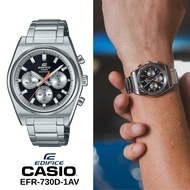 นาฬิกาข้อมือผู้ชาย EFB-730D-1AV สายสเตนเลส น้ำหนักเบา ดีไซน์สวย  มี 5 สี พร้อมส่ง