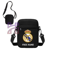 Children's Sling Bag Real Madrid Logo Bag Madrid Sling Bag Sleepinggbag Free Add Name