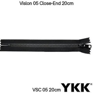 YKK Vislon 05 20cm Zipper 5VS 8 in plastic teeth Zipper 20