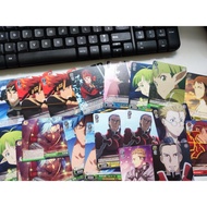 [GS FUNNY SHOP] Genuine Anime Sword Art Online character Card Weiss Schwarz - SAO - Collection