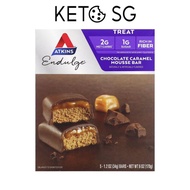 Atkins Diet Weight Loss Snack Meal Replacement Endulge Bars Milk Chocolate Caramel Peanut butter cup