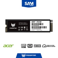Acer Predator GM7 SSD 512GB 1TB 2TB 4TB - NVMe PCIe Gen4.0 x4 SSD