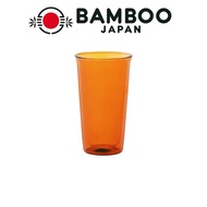 KINTO (Kinto) CAST AMBER Double Wall Glass 340ml Heat-Resistant Glass Microwave and Dishwasher Safe 